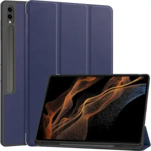 Kup Bizon Case Tab Lizard Samsung Galaxy Tab S10 Ultra / S9 Ultra albastru marin - BIZ2458 - {ean13} - Sklep Home Screen