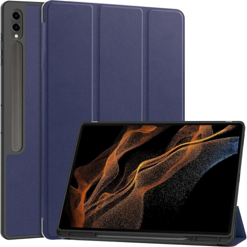 Kup Bizon Case Tab Lizard Samsung Galaxy Tab S10 Ultra / S9 Ultra sötétkék - BIZ2458 - {ean13} - Sklep Home Screen