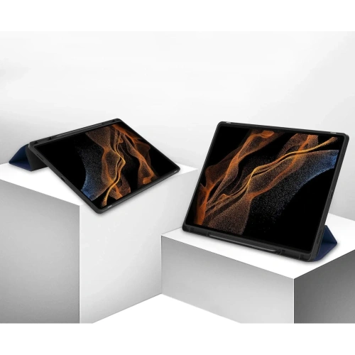 Kup Bizon Case Tab Lizard Samsung Galaxy Tab S10 Ultra / S9 Ultra sötétkék - BIZ2458 - {ean13} - Sklep Home Screen