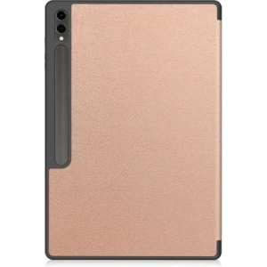 Kup Etui Bizon Case Tab Lizard do Samsung Galaxy Tab S10 Ultra / S9 Ultra różowozłote - BIZ2460 - {ean13} - Sklep Home Screen