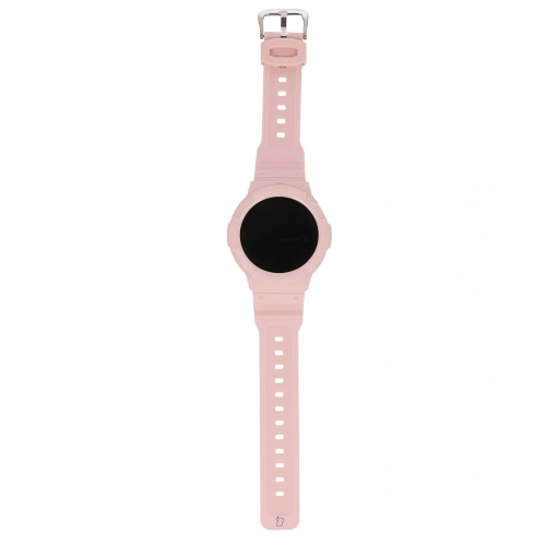 Kup Etui z paskiem Bizon Strap + Case Watch Action do Samsung Galaxy Watch 4 / 5 44 mm jasnoróżowe - BIZ2461 - {ean13} - Sklep Home Screen