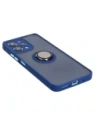 Kup Bizon Case Hybrid Ring Xiaomi Redmi 12 fumuriu cu un cadru albastru marin - BIZ2466 - {ean13} - Sklep Home Screen