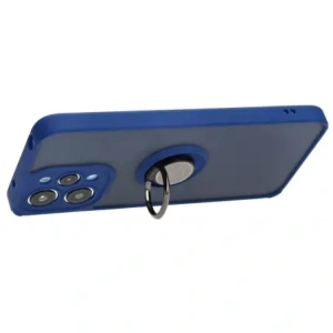 Kup Bizon Case Hybrid Ring Xiaomi Redmi 12 fumuriu cu un cadru albastru marin - BIZ2466 - {ean13} - Sklep Home Screen