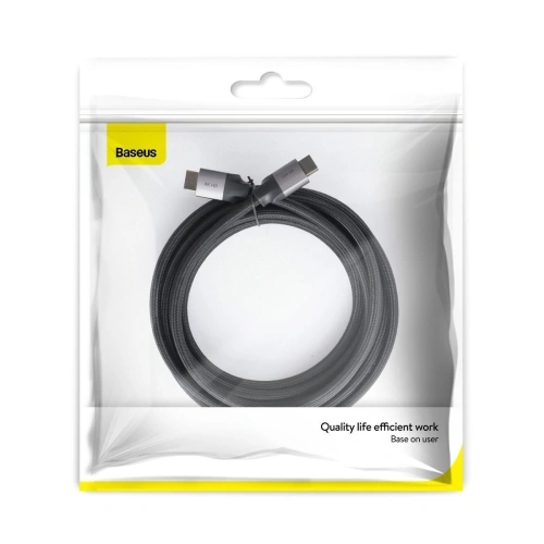 Kup Kabel HDMI 2.0 Baseus Enjoyment Series, 4K, 3D, 5m (gri) - BSU1362GRY - {ean13} - Sklep Home Screen