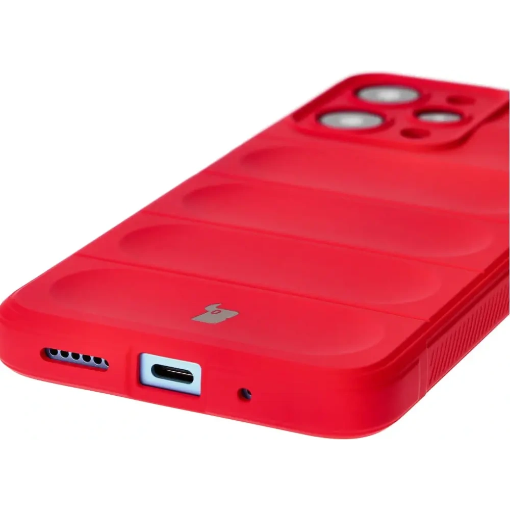 Pancerne etui Bizon Case Tur do Xiaomi Redmi 12 czerwone
