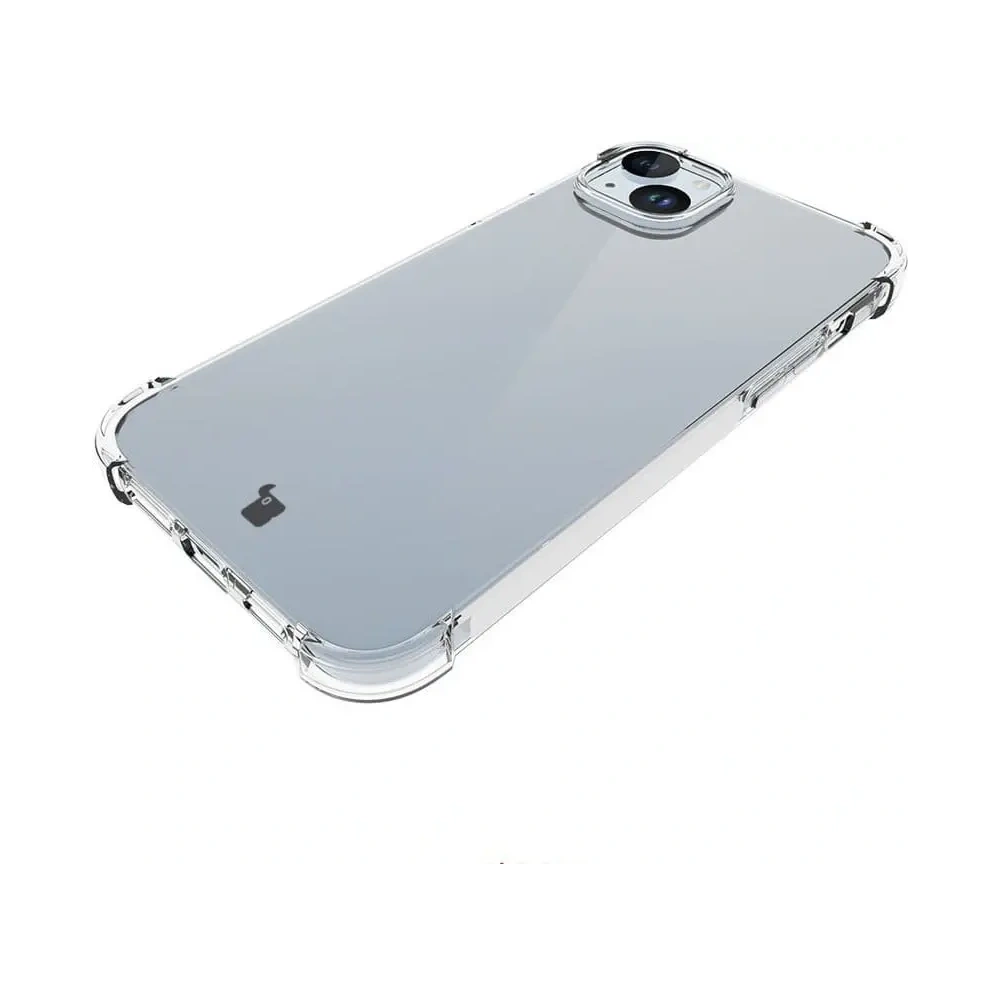 Elastyczne etui Bizon Case Salpa do Apple iPhone 15 Plus przezroczyste