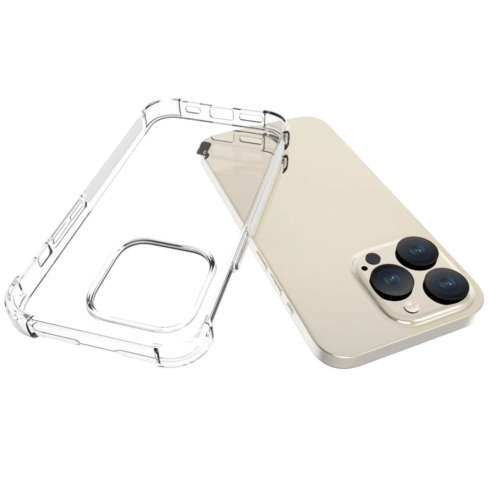 Elastyczne etui Bizon Case Salpa do Apple iPhone 15 Pro przezroczyste