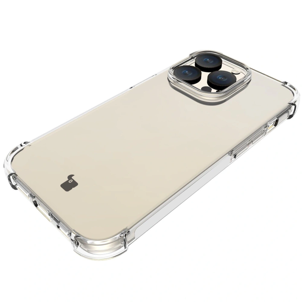 Elastyczne etui Bizon Case Salpa do Apple iPhone 15 Pro przezroczyste