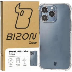 Kup Elastyczne etui Bizon Case Salpa do Apple iPhone 15 Pro Max przezroczyste - BIZ2473 - {ean13} - Sklep Home Screen