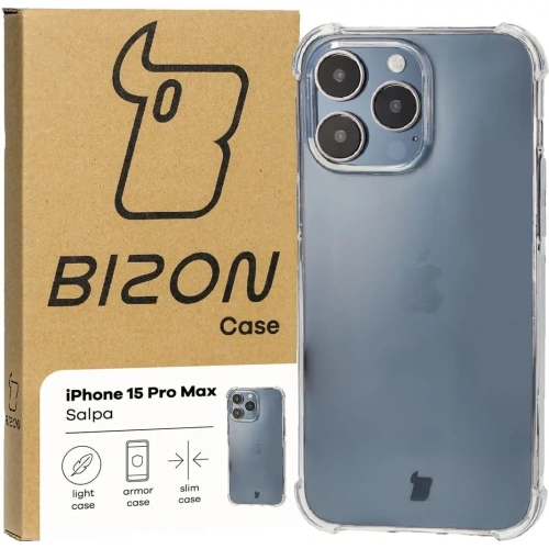 Kup Bizon Case Salpa Apple iPhone 15 Pro Max átlátszó - BIZ2473 - {ean13} - Sklep Home Screen