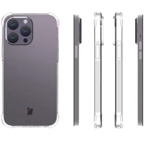 Kup Elastyczne etui Bizon Case Salpa do Apple iPhone 15 Pro Max przezroczyste - BIZ2473 - {ean13} - Sklep Home Screen