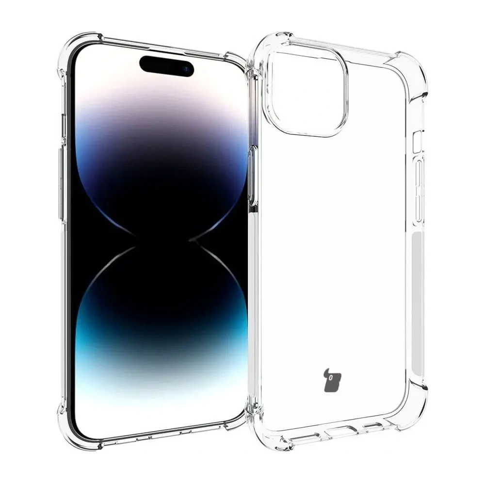Elastyczne etui Bizon Case Salpa do Apple iPhone 15 przezroczyste