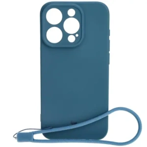Kup Etui Bizon Case Silicone do Apple iPhone 15 Pro granatowe - BIZ2477 - {ean13} - Sklep Home Screen