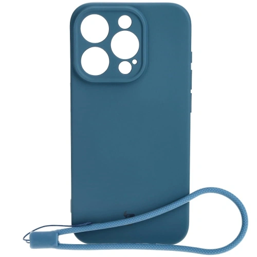 Kup Bizon Case Silicone Apple iPhone 15 Pro sötétkék - BIZ2477 - {ean13} - Sklep Home Screen