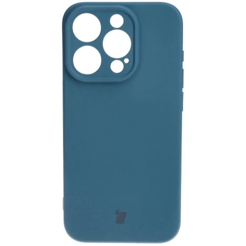 Kup Bizon Case Silicone Apple iPhone 15 Pro sötétkék - BIZ2477 - {ean13} - Sklep Home Screen
