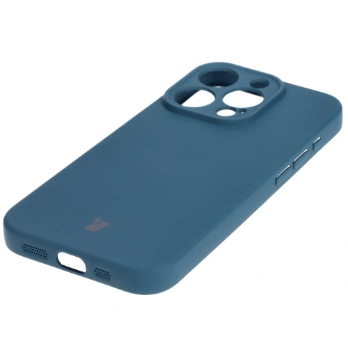 Kup Bizon Case Silicone Apple iPhone 15 Pro sötétkék - BIZ2477 - {ean13} - Sklep Home Screen