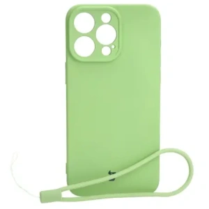 Kup Etui Bizon Case Silicone do Apple iPhone 15 Pro Max jasnozielone - BIZ2478 - {ean13} - Sklep Home Screen