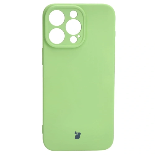 Kup Bizon Case Silikon Apple iPhone 15 Pro Max hellgrün - BIZ2478 - {ean13} - Sklep Home Screen