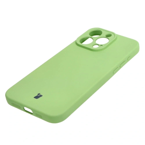 Kup Bizon Case Silicone Apple iPhone 15 Pro Max verde deschis - BIZ2478 - {ean13} - Sklep Home Screen