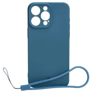 Kup Etui Bizon Case Silicone do Apple iPhone 15 Pro Max granatowe - BIZ2479 - {ean13} - Sklep Home Screen