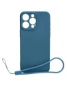 Bizon Case Silicone Apple iPhone 15 Pro Max sötétkék