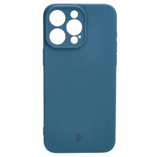 Kup Bizon Case Silicone Apple iPhone 15 Pro Max sötétkék - BIZ2479 - {ean13} - Sklep Home Screen