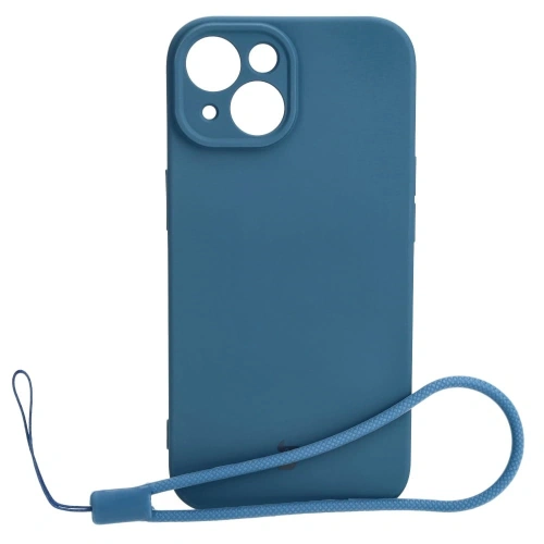 Kup Bizon Case szilikon Apple iPhone 15 sötétkék - BIZ2480 - {ean13} - Sklep Home Screen