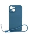 Etui Bizon Case Silicone do Apple iPhone 15 modré