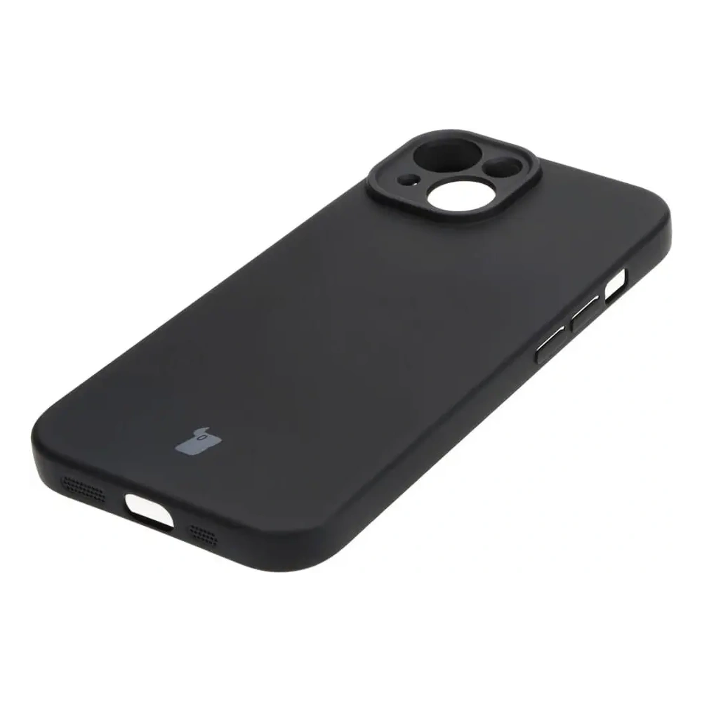 Etui Bizon Case Silicone do Apple iPhone 15 czarne