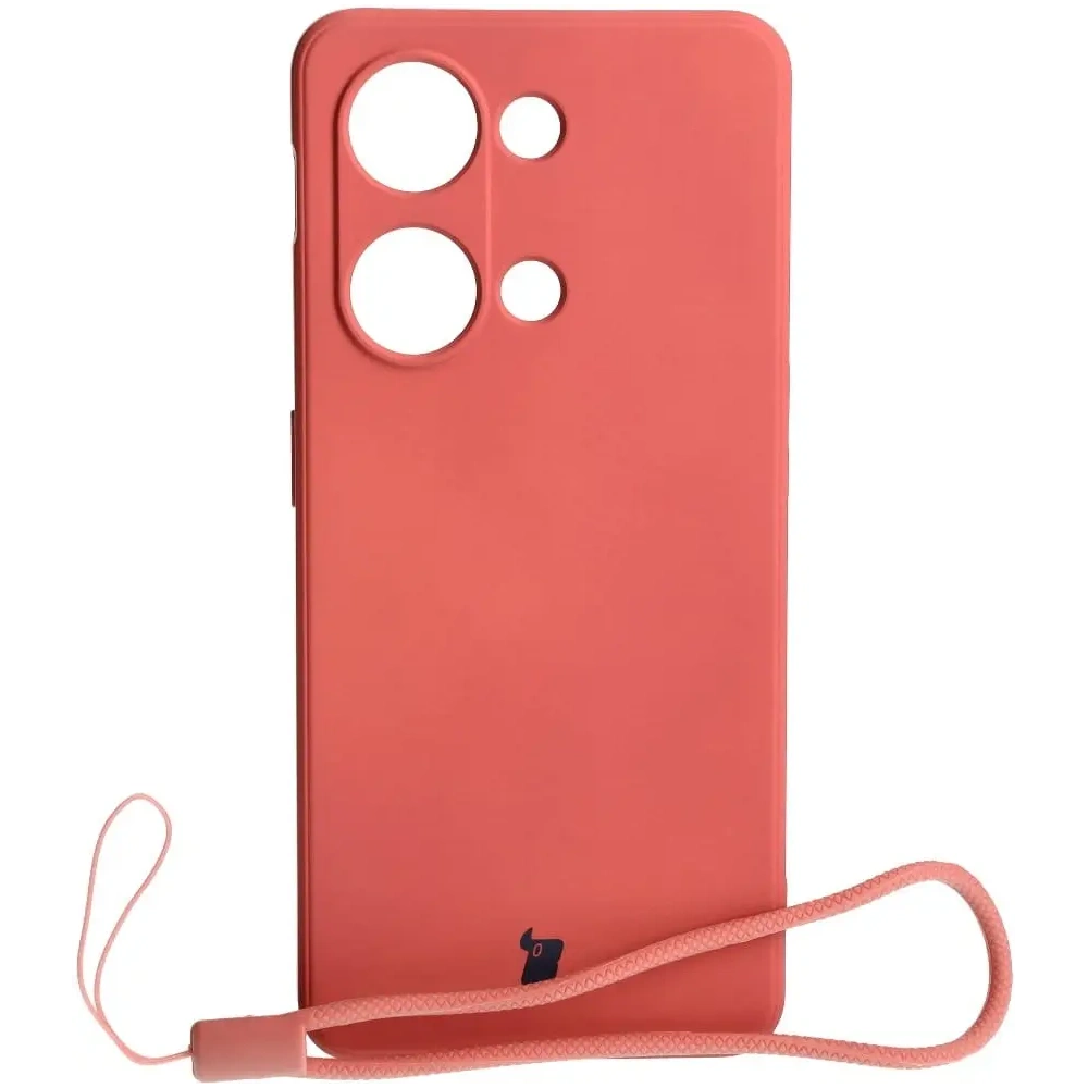 Etui Bizon Case Silicone Sq do OnePlus Nord 3 brudny róż