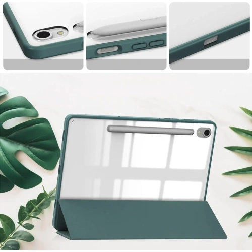 Kup Bizon Case Tab Clear Matt Samsung Galaxy Tab S9 dunkelgrün - BIZ2487 - {ean13} - Sklep Home Screen