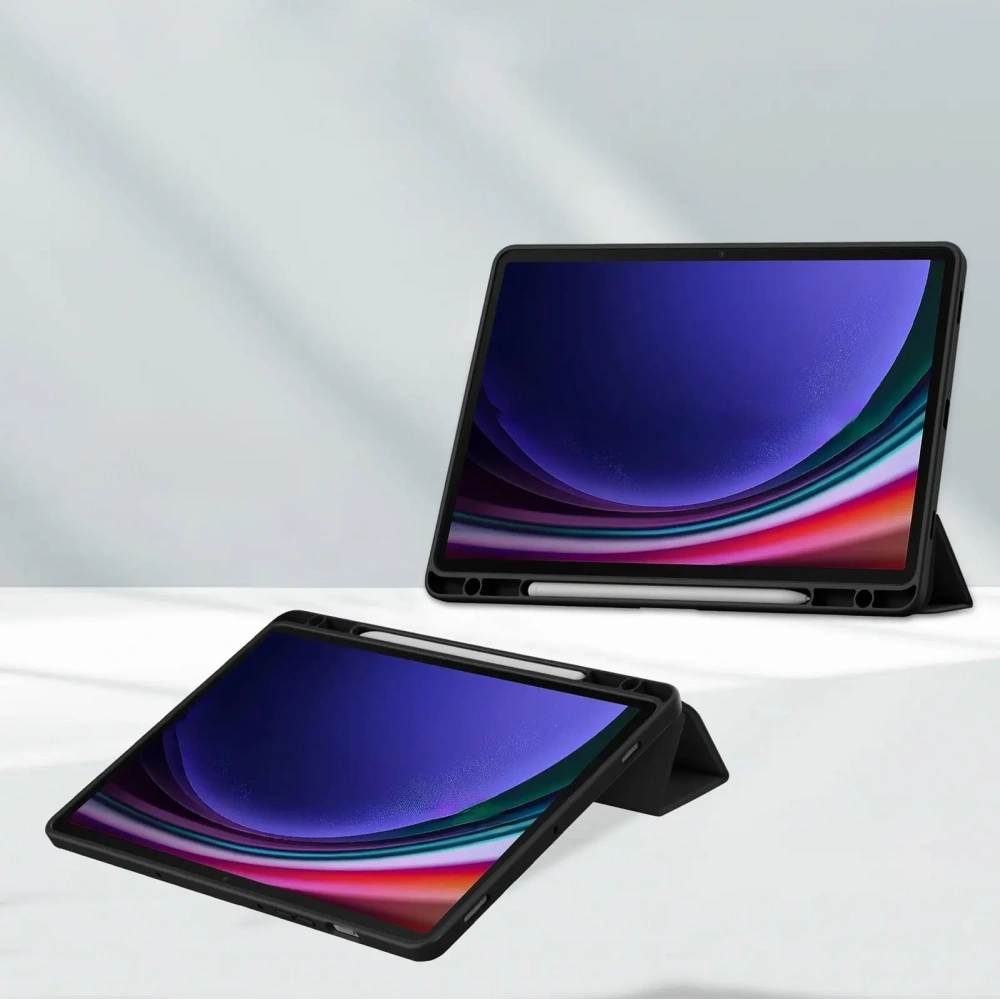 Etui Bizon Case Tab Clear Matt do Samsung Galaxy Tab S9 czarne