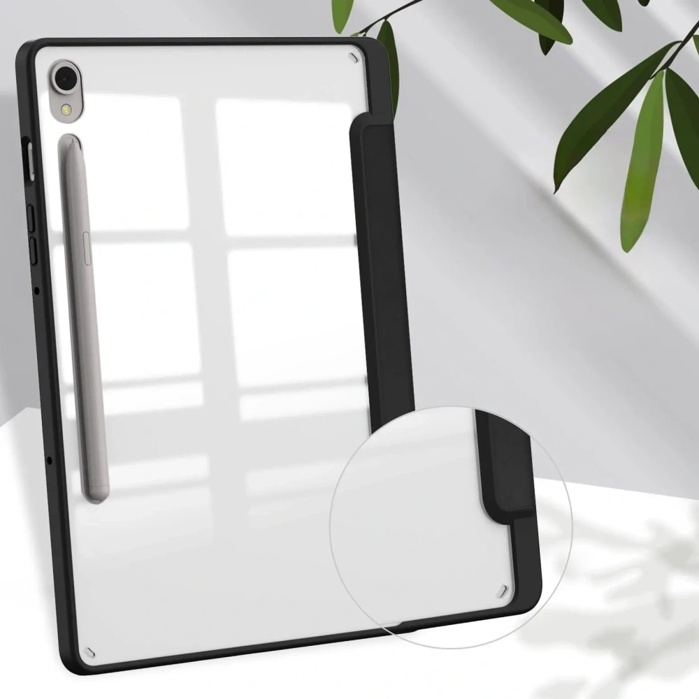 Etui Bizon Case Tab Clear Matt do Samsung Galaxy Tab S9 czarne