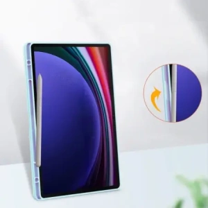 Kup Etui Bizon Case Tab Clear Matt do Samsung Galaxy Tab S10 Plus / S9 Plus błękitne - BIZ2490 - {ean13} - Sklep Home Screen