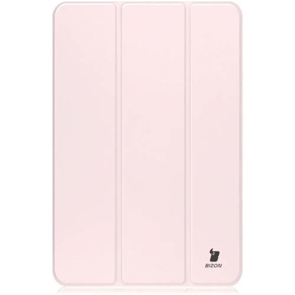 Etui Bizon Case Tab Clear Matt do Samsung Galaxy Tab S10 Plus / S9 Plus jasnoróżowe