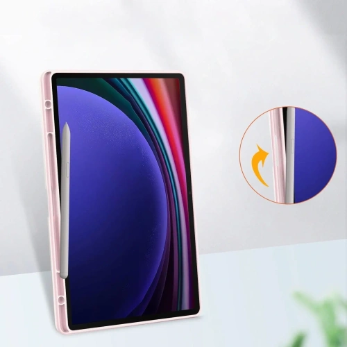 Kup Etui Bizon Case Tab Clear Matt do Samsung Galaxy Tab S10 Plus / S9 Plus světle růžové - BIZ2491 - {ean13} - Sklep Home Screen