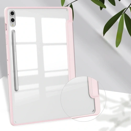 Kup Etui Bizon Case Tab Clear Matt do Samsung Galaxy Tab S10 Plus / S9 Plus světle růžové - BIZ2491 - {ean13} - Sklep Home Screen