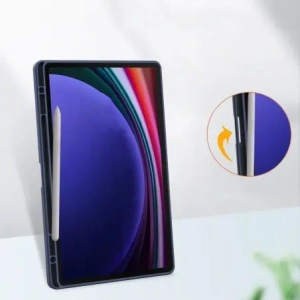 Kup Etui Bizon Case Tab Clear Matt do Samsung Galaxy Tab S10 Plus / S9 Plus granatowe - BIZ2492 - {ean13} - Sklep Home Screen