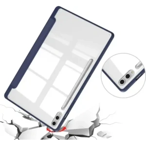Kup Etui Bizon Case Tab Clear Matt do Samsung Galaxy Tab S10 Plus / S9 Plus granatowe - BIZ2492 - {ean13} - Sklep Home Screen