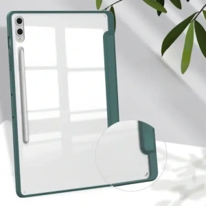 Kup Etui Bizon Case Tab Clear Matt do Samsung Galaxy Tab S10 Plus / S9 Plus ciemnozielone - BIZ2493 - {ean13} - Sklep Home Screen