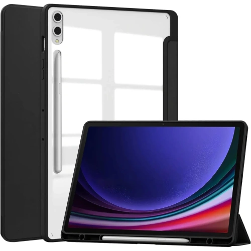 Kup Etui Bizon Case Tab Clear Matt do Samsung Galaxy Tab S10 Plus / S9 Plus černé - BIZ2494 - {ean13} - Sklep Home Screen