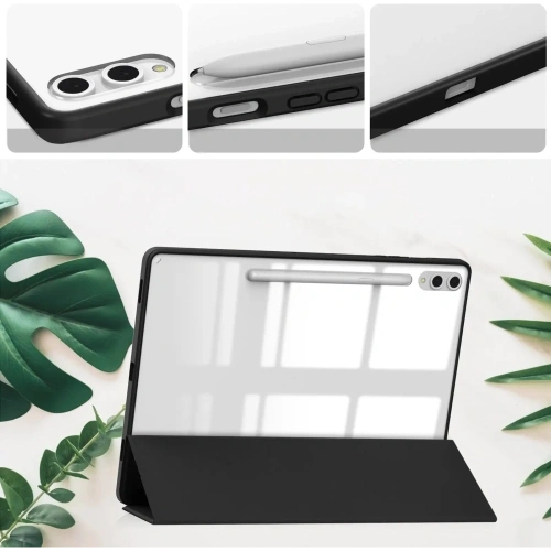 Kup Etui Bizon Case Tab Clear Matt do Samsung Galaxy Tab S10 Plus / S9 Plus černé - BIZ2494 - {ean13} - Sklep Home Screen