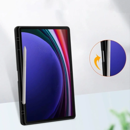 Kup Etui Bizon Case Tab Clear Matt do Samsung Galaxy Tab S10 Plus / S9 Plus černé - BIZ2494 - {ean13} - Sklep Home Screen