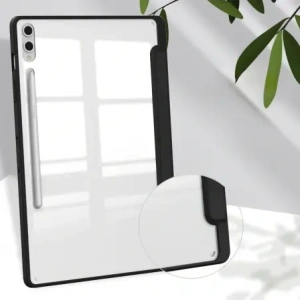Kup Etui Bizon Case Tab Clear Matt do Samsung Galaxy Tab S10 Plus / S9 Plus czarne - BIZ2494 - {ean13} - Sklep Home Screen