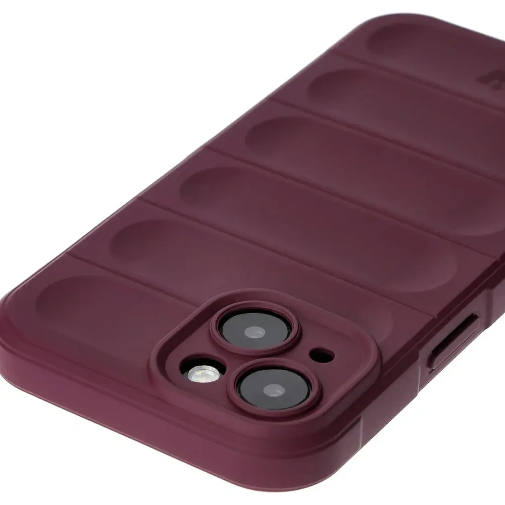 Pancerne etui Bizon Case Tur do Apple iPhone 15 ciemnofioletowe