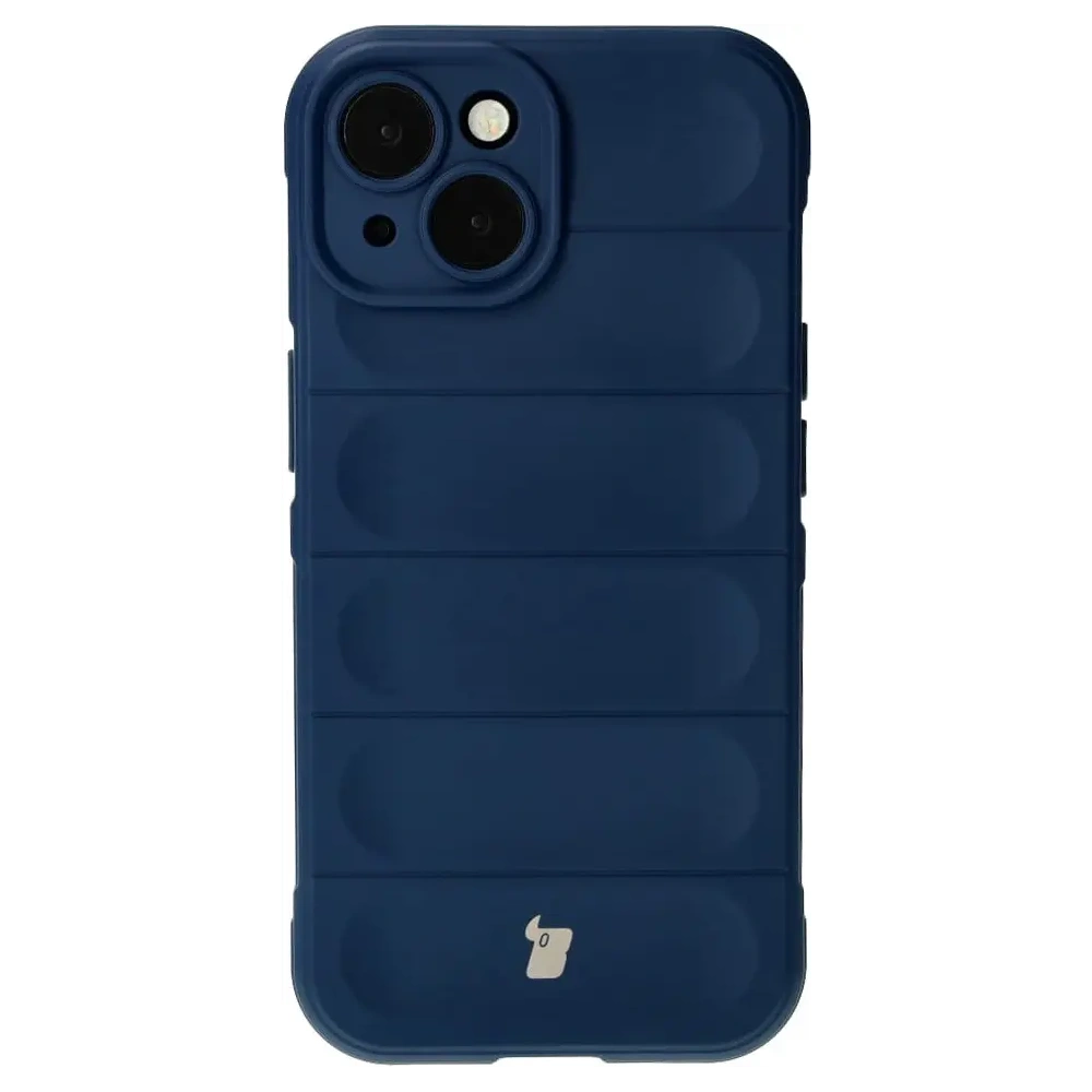 Pancerne etui Bizon Case Tur do Apple iPhone 15 granatowe