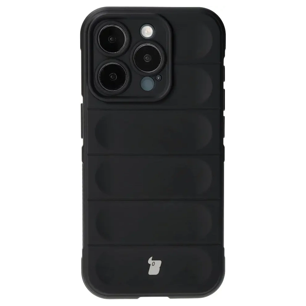 Pancerne etui Bizon Case Tur do Apple iPhone 15 Pro czarne