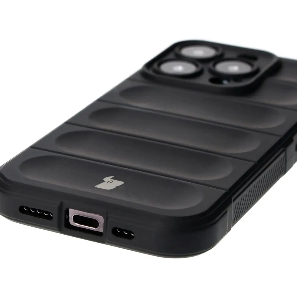 Pancerne etui Bizon Case Tur do Apple iPhone 15 Pro czarne