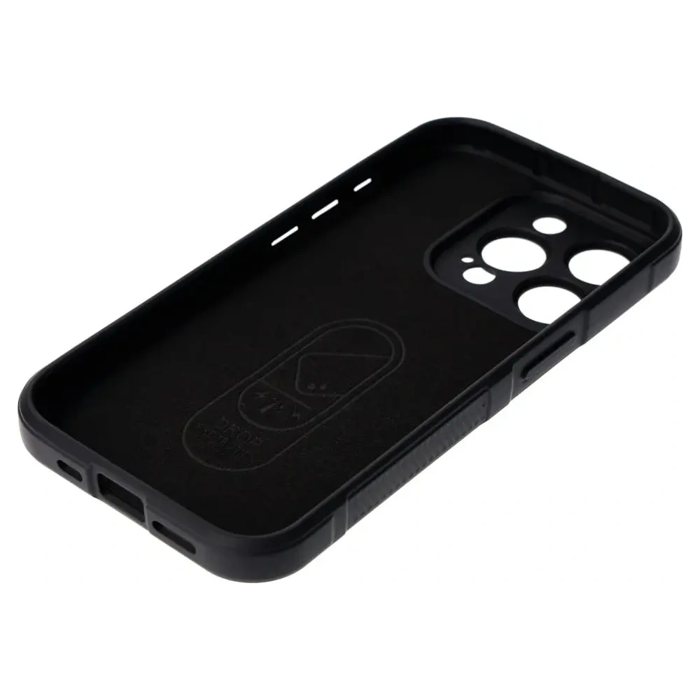 Pancerne etui Bizon Case Tur do Apple iPhone 15 Pro czarne