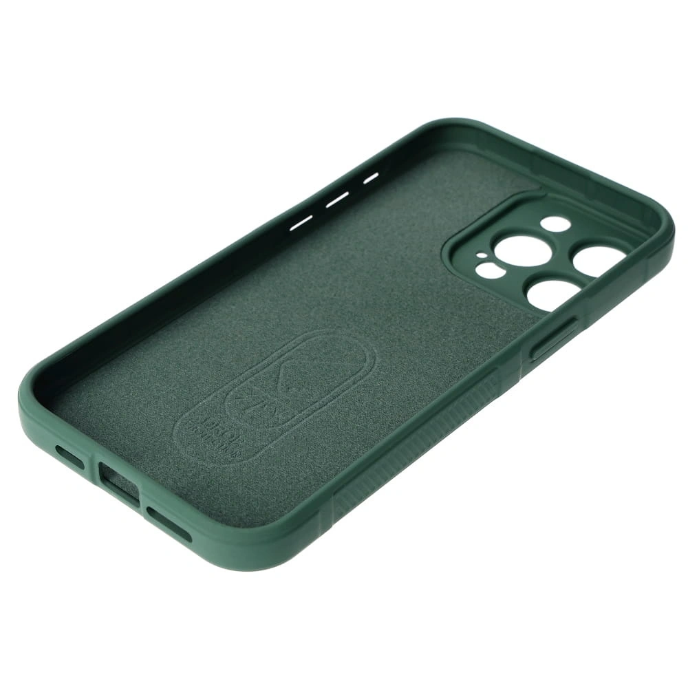 Pancerne etui Bizon Case Tur do Apple iPhone 15 Pro Max ciemnozielone